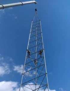 LPFM Radio Tower Contruction